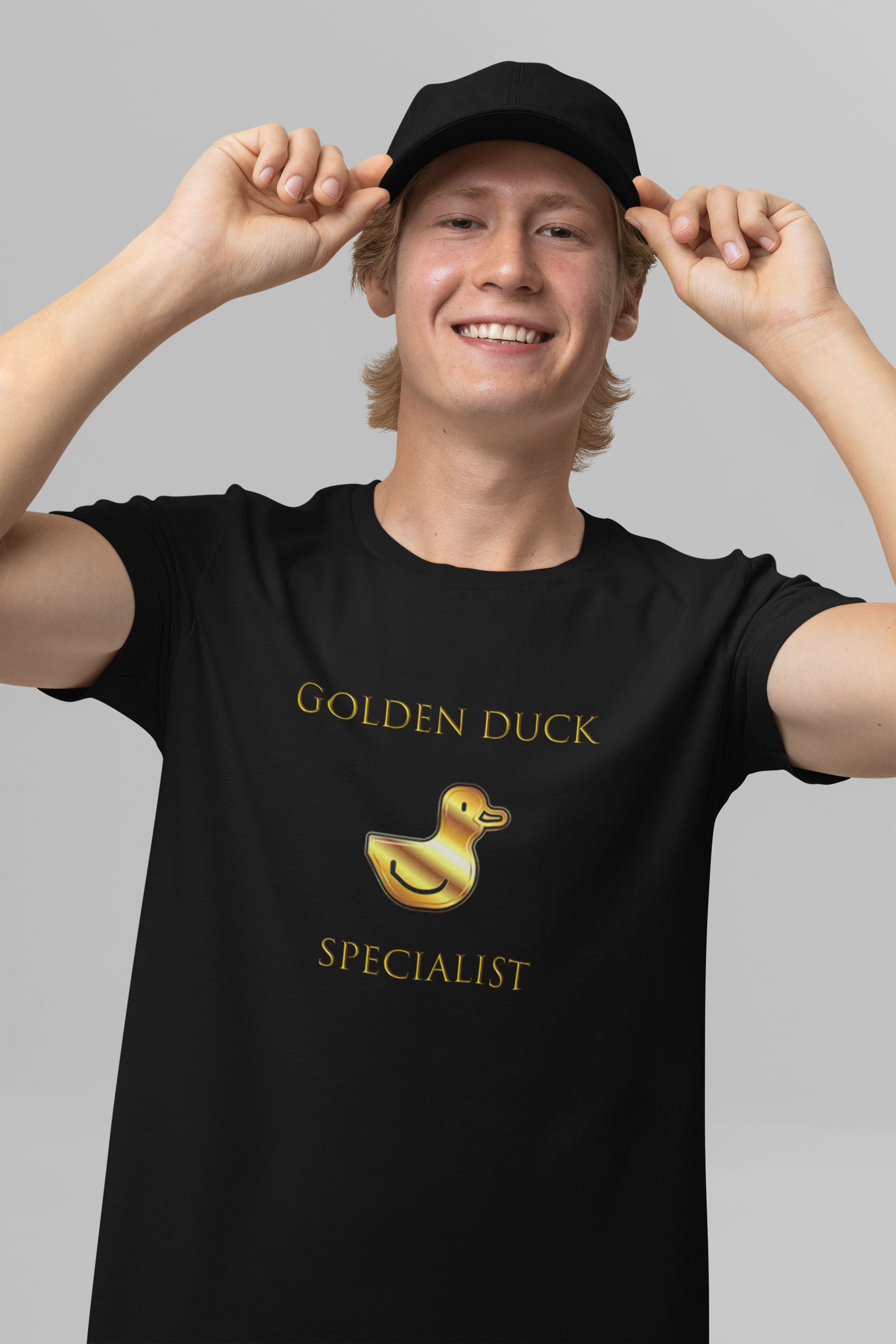 golden-duck-specialist-tshirt-cricket-gift-black-hall-of-cricket